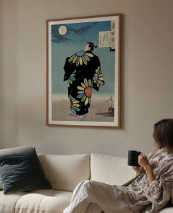 Fukami Jikyu in Moonlight - Plakat