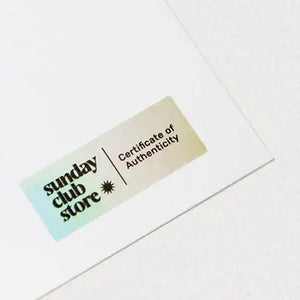 Certyfikat - naklejka kolekcjonerska