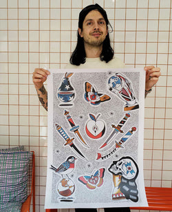 Patryk Hilton - Flash z Kroplami - Plakat