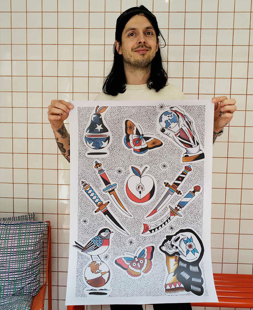 Patryk Hilton - Flash z Kroplami - Plakat