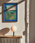 Shiojiri Pass Utagawa Hiroshige - Plakat